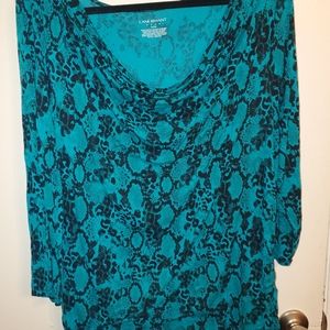 Lane Bryant 22/24 snake print top.